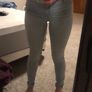 Light Wash Jean High waisted